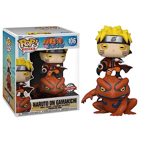 POP Funko Rides Naruto and Gamakichi Figure - Image 1