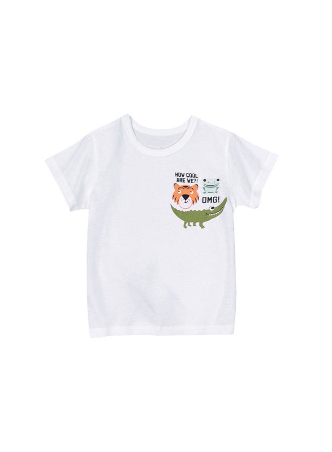 Kids Fashion Short Sleeve T-Shirt – Sweat-Absorbent