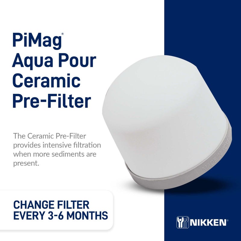 Nikken PiMag - Aqua Pour Ceramic Pre-Filter 1364 Replacement for PiMag Aquapour System 1360 - Image 2