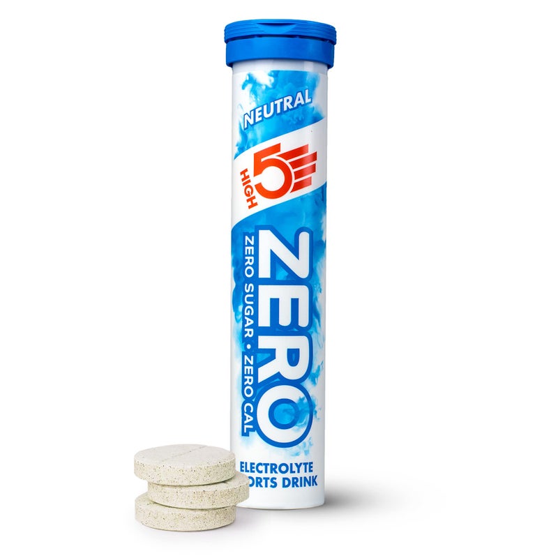 High5 ZERO Electrolyte Tablet - Hydration Tablets Enhanced with Vitamin C - 0 Calories & Sugar Free - Boost Hydration, Performance & Wellness - Neutral, 20 Tablets (20x, Pack of 1) - Image 1