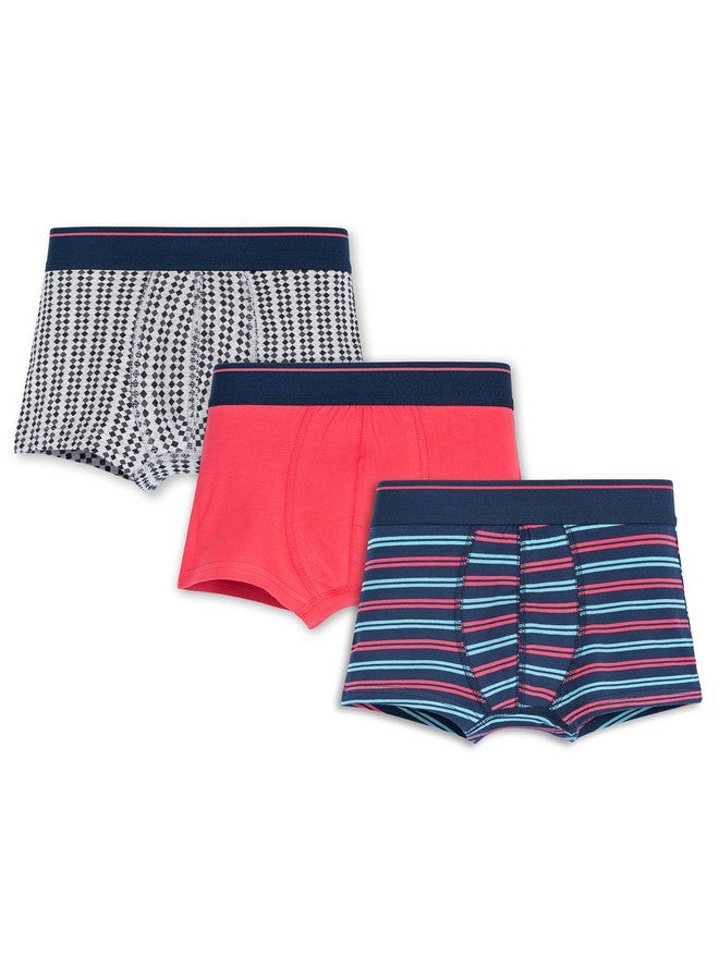 اريال ملابس داخلية قطنية للأولاد من ARIEL (عبوة من 3 قطع) (ARIEL-K-BT-P-5-6 Years-S4_5-6 Years_Multicolor) - Image 1