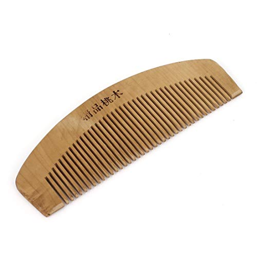 Neotea Neem Wooden Comb | Comb for Hair Growth for Men & Women, Dandruff Control, Frizz-Free Shine | Unisex Beard & Hair Styling | Kachi Neem Wood, Wide & Fine Tooth, Suited For All Hair Types pack of 1 - Image 1