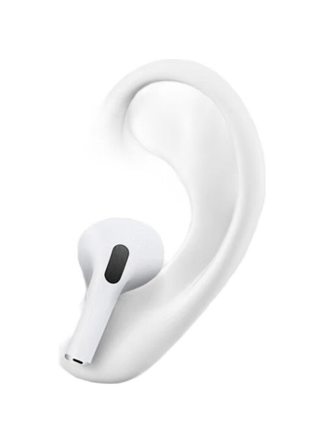 Dipple In-Ear Earphone Tips, Silicone Earbuds, Universal Ear Tips For Xiaomi, Oppo, Huawei Bluetooth Headphones, Ear Covers, Soft Rubber Tips, Protective Covers, White - Image 1
