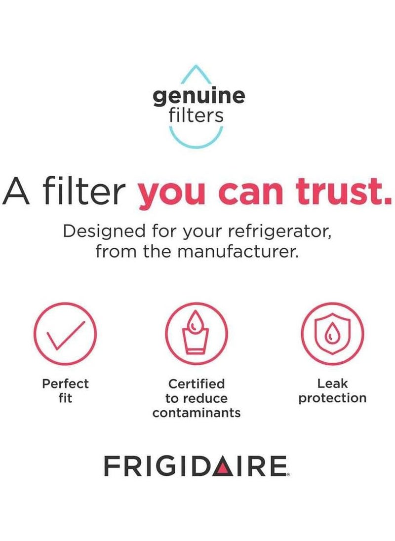 FRIGIDAIRE Frigidaire WF3CB Puresource3 Refrigerator Water Filter White 1 Count Pack of 1  - Image 5