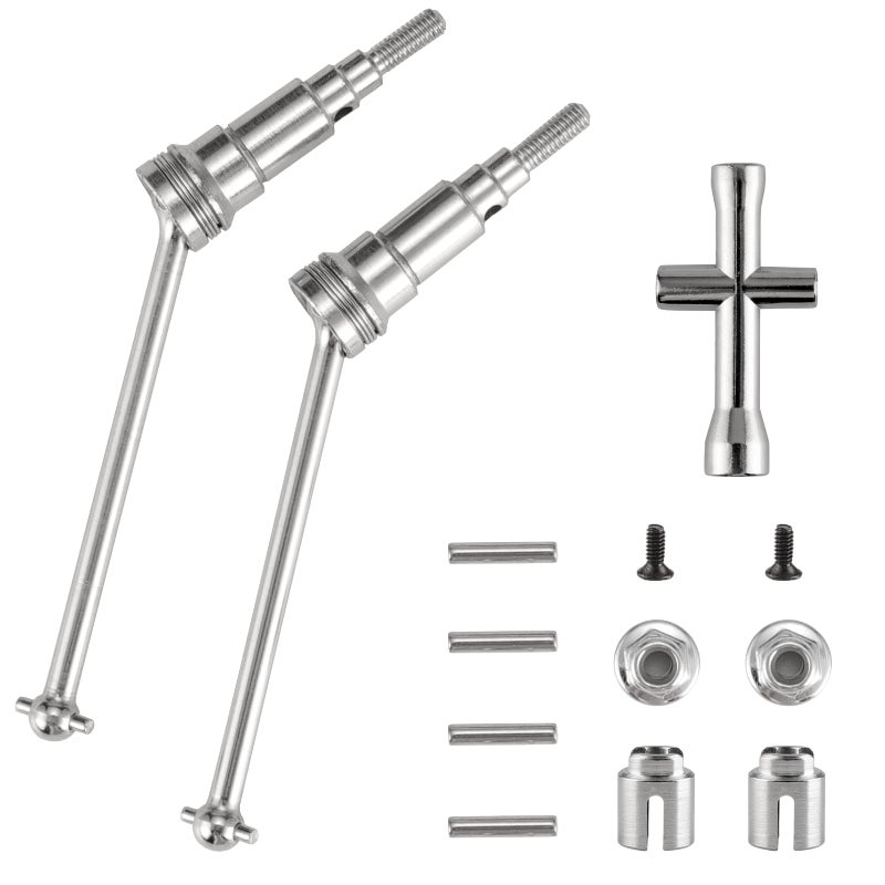 HAIBOXING 118 RC Cars Spare Parts Metal Front Universal Shafts Metal Diff Cups Pins Lock Nut M3 M1884 Apply to 2021 New Version 18859A 18859 18858 18868 M1883 M1903 - Image 3