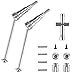 HAIBOXING 118 RC Cars Spare Parts Metal Front Universal Shafts Metal Diff Cups Pins Lock Nut M3 M1884 Apply to 2021 New Version 18859A 18859 18858 18868 M1883 M1903 - Image 2