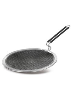 MILTON Pro cook MILTON Pro cook Triply Hexa Tech Induction Stainless Steel Concave Tawa26 cmSilverHoneycomb NonStick StructureSturdyHandleFood GradeFlame Hot Plate SafeMetal Spoon Friendly3 Years Warranty  - Image 1