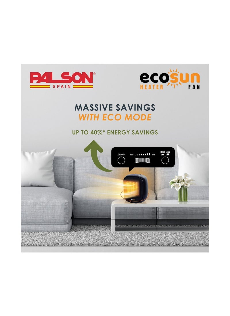 PALSON PALSON Ecosun Fan Heater 1500W  - Image 3