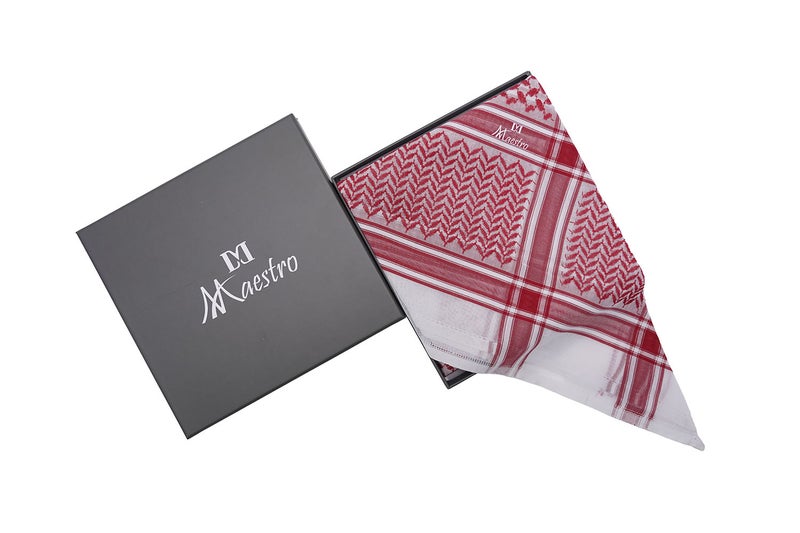 Maestro Shemagh Maestro AlShababi red KY004 - Image 1