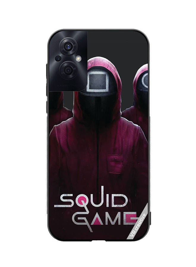 VR CREATIVE Protective Case Cover For Oppo Reno8 Z Squid Game Design Multicolour - Image 1