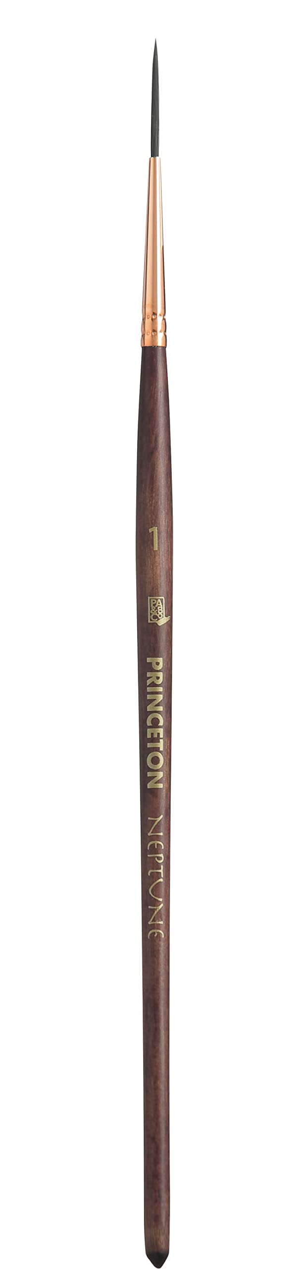 Princeton Artist Brush Neptune Series 4750 Synthetic Squirrel Watercolor Paint Brush Script Liner Size 1