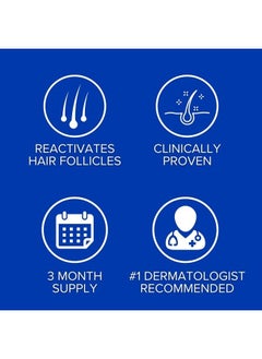 Regoxidine Men's 5% Minoxidil Foam & Topical - Helps Restore Vertex Hair Loss & Thinning Hair - Extra Strength Supports Hair Regrowth in Unscented Topical Aerosol Treatment (Foam, 3 Month's Supply)…  - Image 4