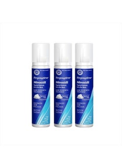 Regoxidine Men's 5% Minoxidil Foam & Topical - Helps Restore Vertex Hair Loss & Thinning Hair - Extra Strength Supports Hair Regrowth in Unscented Topical Aerosol Treatment (Foam, 3 Month's Supply)…  - Image 1