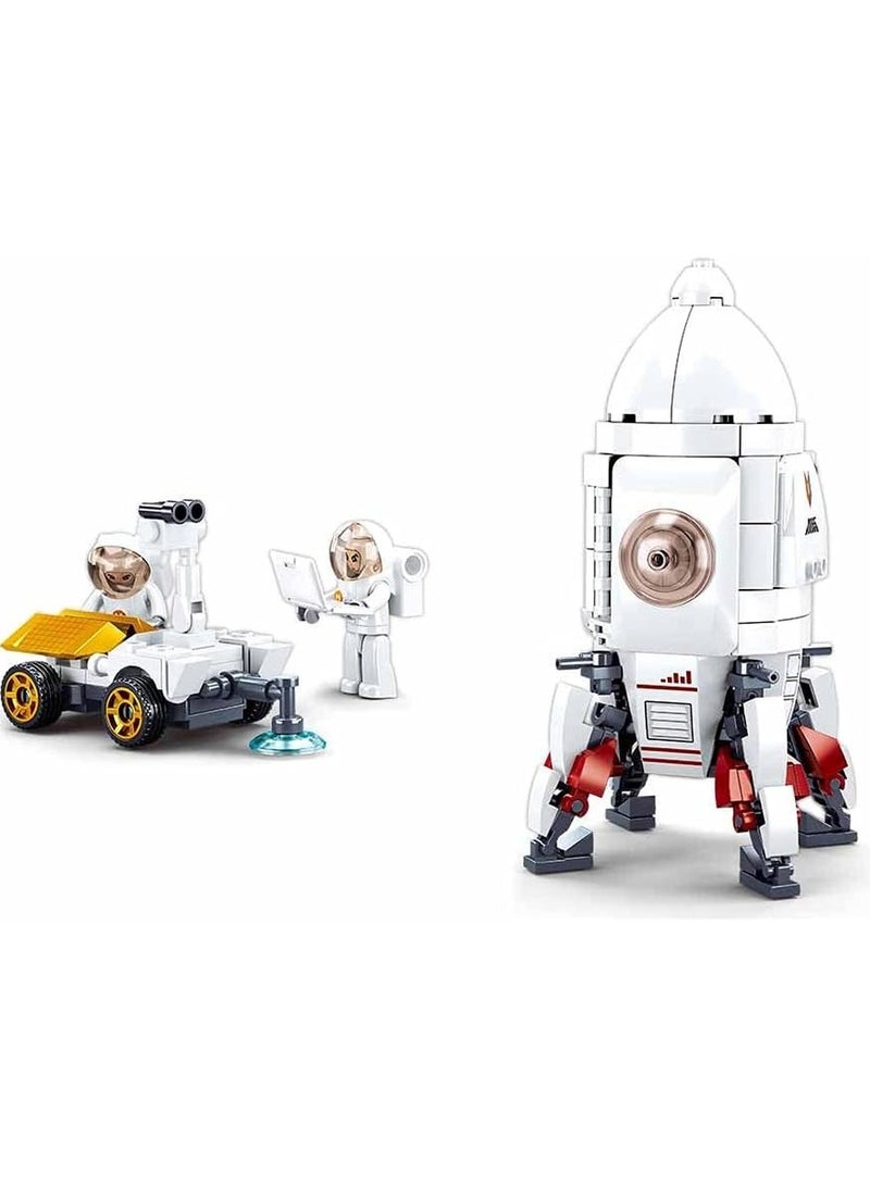 سلوبان مكعبات وحدة هبوط علي كوكب زحل 320 قطعة - M38-B0923 - Image 5