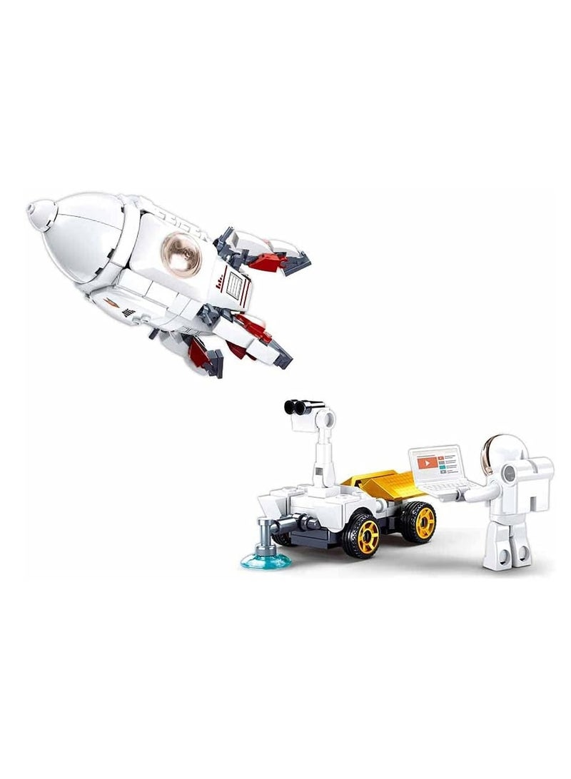 سلوبان مكعبات وحدة هبوط علي كوكب زحل 320 قطعة - M38-B0923 - Image 2