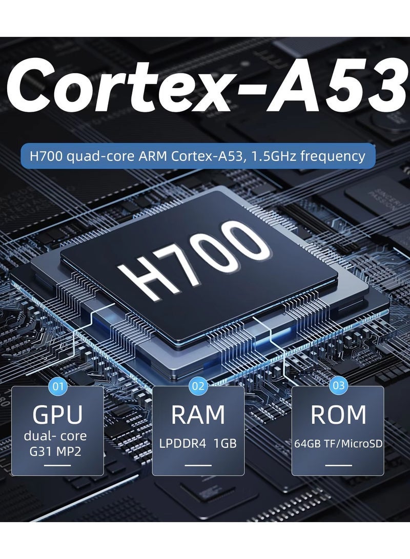 أنبيرنيك جهاز ألعاب محمول طراز RG35XX H، شاشة IPS بحجم 4.0 بوصات، جهاز محمول مزود ببطاقة ذاكرة TF سعة 64 غيغابايت، مثبت عليه مسبقًا 5223 لعبة، يدعم شبكة واي فاي من الجيل الخامس وبلوتوث الإصدار 4.2، مع إمكانية اللعب عبر الإنترنت، والبث المباشر، ومُحاكي الألعاب القديمة عبر منفذ HDMI - Image 5