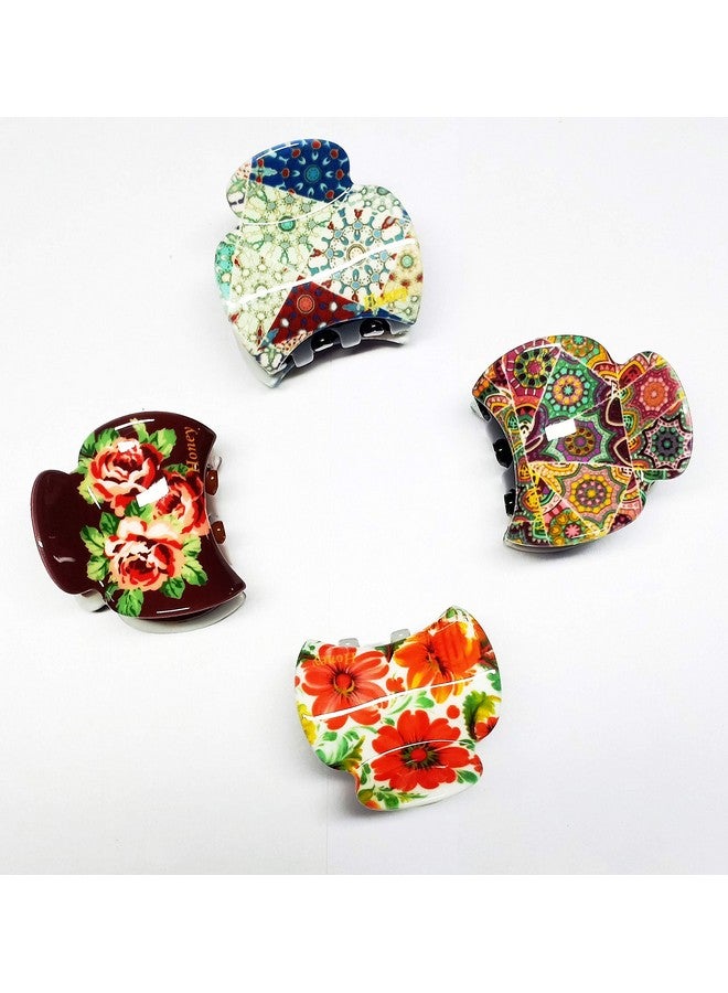 Drishti Plastic Hair Clutcher Claw Clip For Women (Medium) PACk Of 6 - Image 2