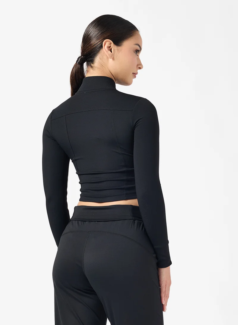 FRWD Zip Up Contour Jacket with Side Stripes