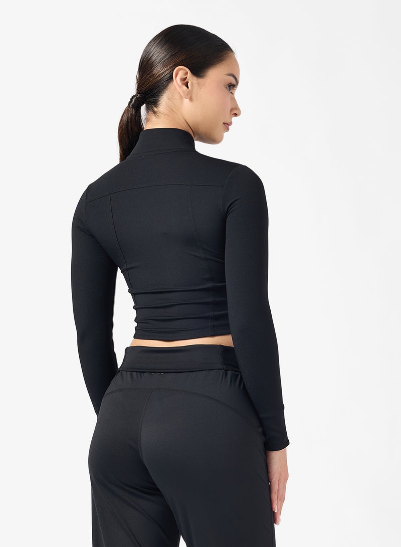 فورورد جاكيت كونتور بسحاب وخطوط جانبية - Image 2