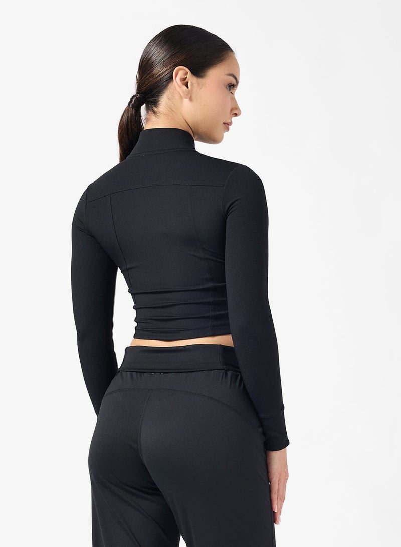 FRWD Zip Up Contour Jacket with Side Stripes - Image 2