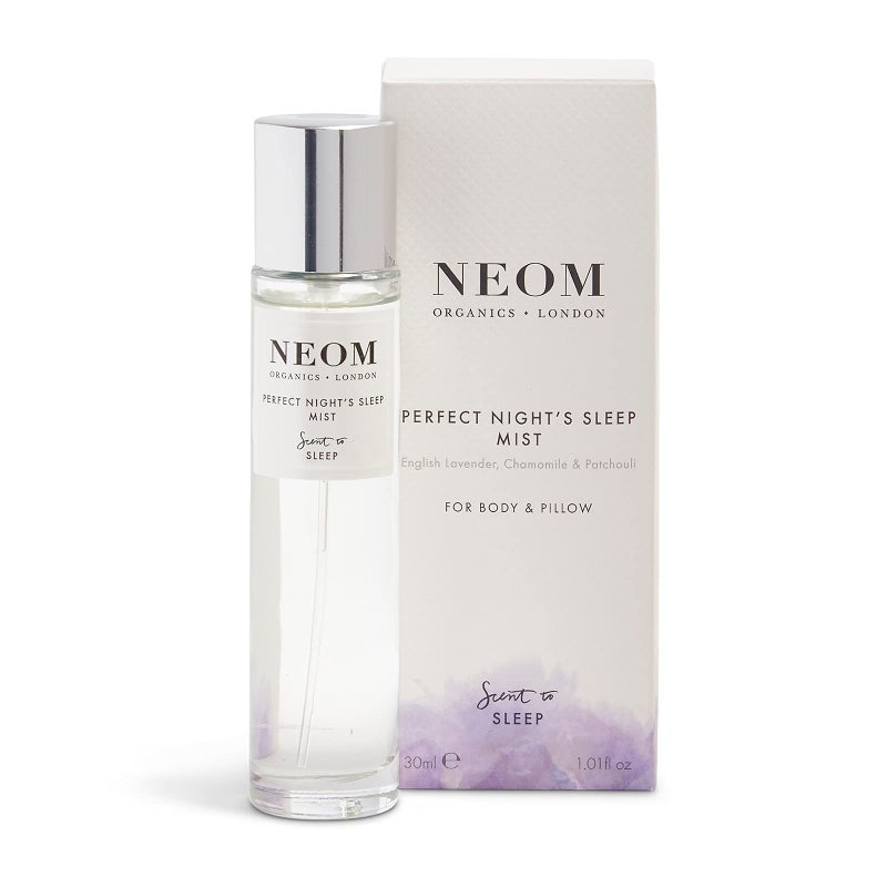 NEOM NEOM - Lavender & Chamomile Mist for Body & Pillow, 1 Fl Oz | Perfect Night's Sleep Range | Essential Oils | Pillow Mist  - Image 1