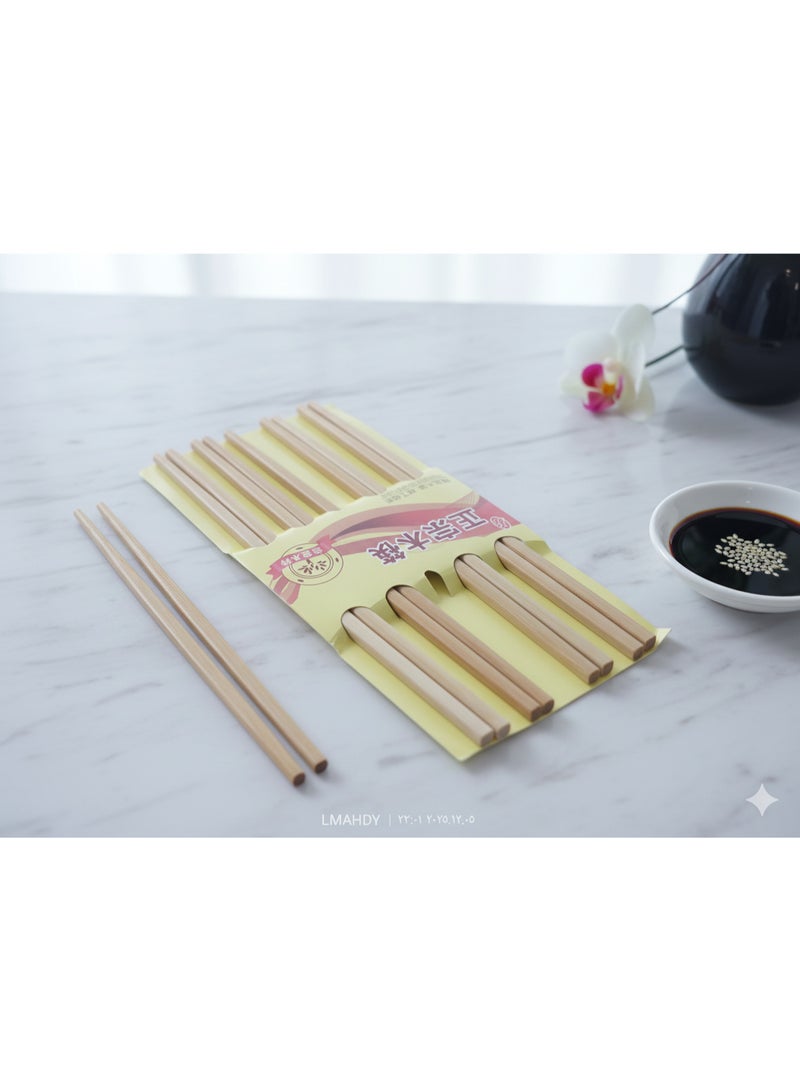 طقم عيدان سوشي قابلة لإعادة الاستخدام (20 قطع) مع علبة تخزين أنيقة - تصميم غير قابل للانزلاق لتجربة طعام سهلة - مثالية للسوشي، النودلز، وجميع الأطباق الآسيوية - صديقة للبيئة. - Image 1