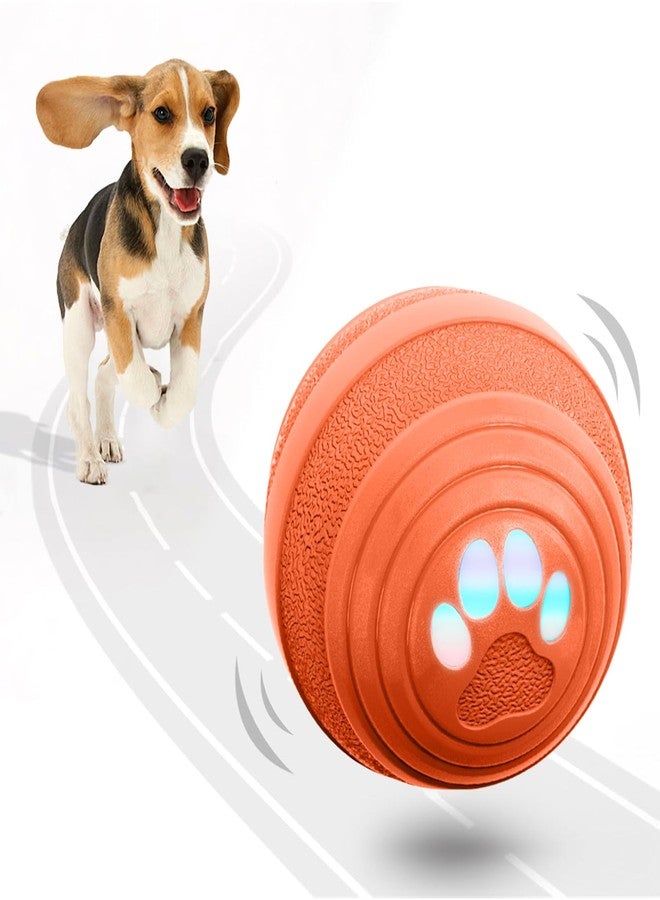 TVM Interactive Dog Ball - Smart Toy for Small and Medium Dogs, Automatic Moving Ball, Rotating & Bouncing, Durable TPU+PC Shell, Toys that Keep Dogs Busy, for Dog (Orange) - Image 1