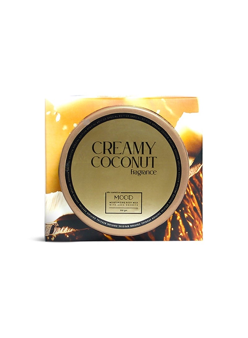 MOOD Creamy Coconut Body Milk 200GM - Image 1