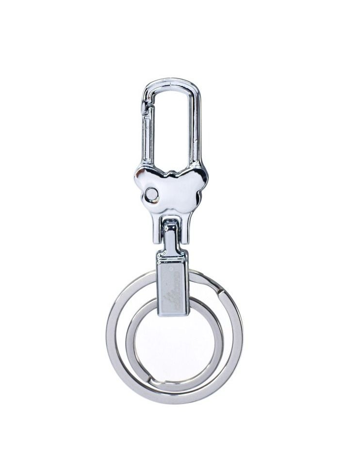 CONCORD Keychain stainless steel  3 + 3 pcs in 1 box  / silver  - Image 1