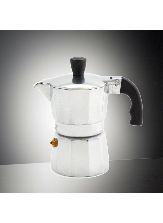 Imusa Imusa Aluminum Espresso Stovetop 1-cup Coffeemaker, Silver  - Image 5