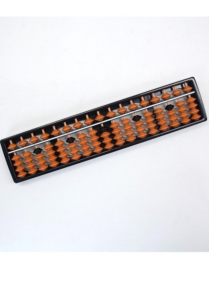 Anti-Skid Educational Mathematical 17 Digit Rod Abacus Soroban Chinese Counting Tool