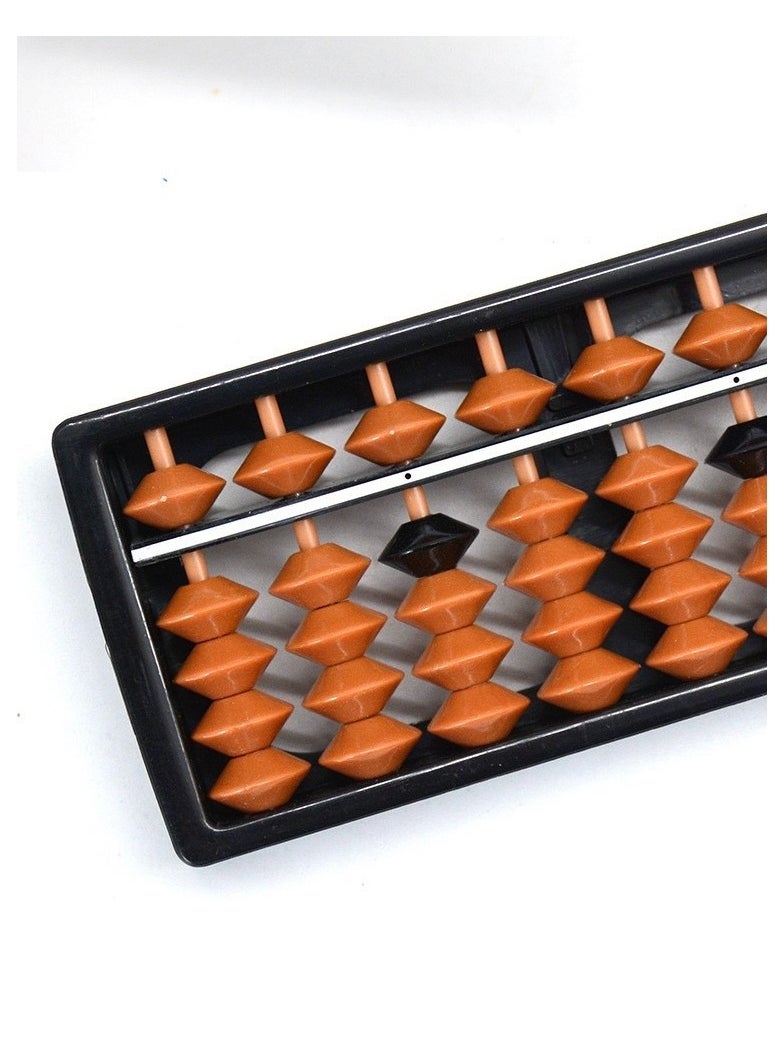 Anti-Skid Educational Mathematical 17 Digit Rod Abacus Soroban Chinese Counting Tool