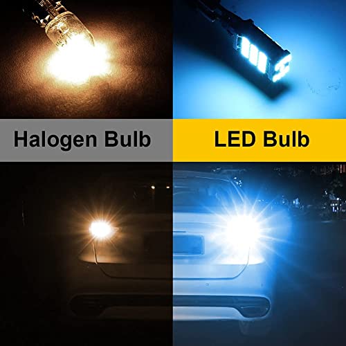 Automaze T15 W6W 912 921, LED Car Truck Backup Reverse Lights, 4014 Chipset 45 SMD (Ice Blue) - Image 3