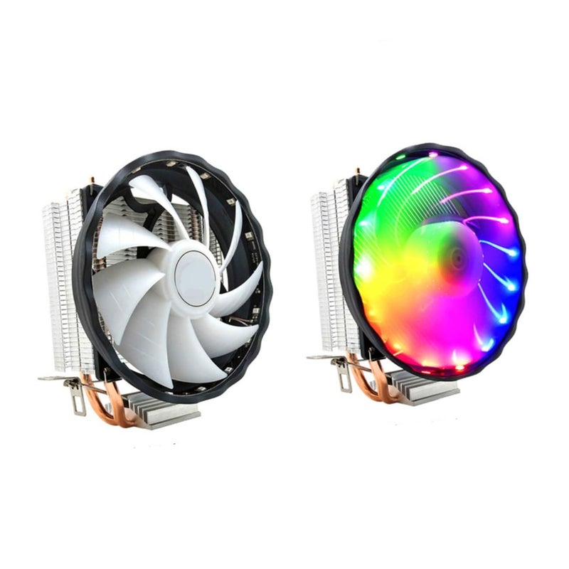 Copper Ultra Quiet CPU Cooling Fan Super Silent Computer Cooler Easy Installation - Image 2