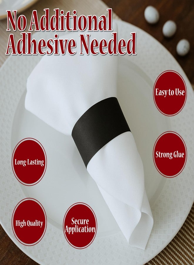 Perfect Stix عصا مثالية - شريط منديل أسود، 1.5" × 4.5"، أسود (عبوة من 500)  - Image 4