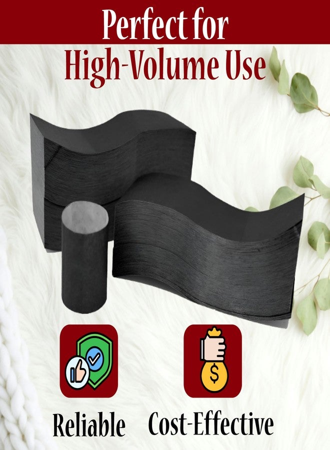 Perfect Stix عصا مثالية - شريط منديل أسود، 1.5" × 4.5"، أسود (عبوة من 500)  - Image 5