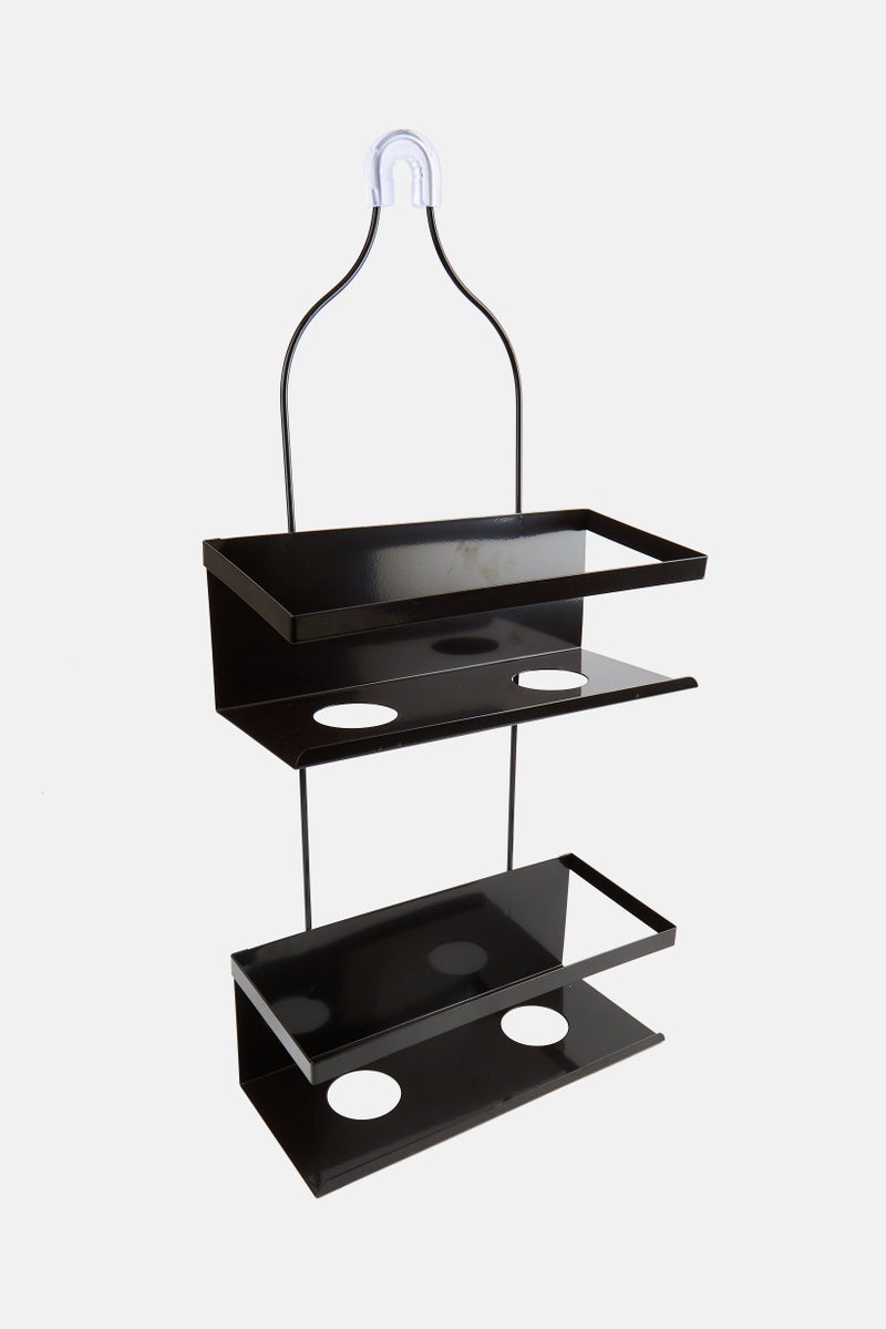 AMG حامل دش معلق من المعدن 28 x 12 x 60.5 سم، شوكولاتة - Image 3