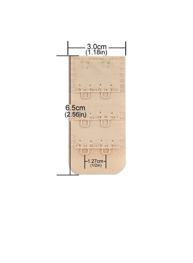 Closecret Women's Nylon Bra Extender Multi-size Brassiere Strap Extension (2 Hooks 1/2 Inch Spacing) - Image 3