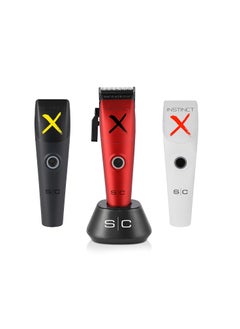 Stylecraft Instinct Professional IN2 Vector Motor Cordless Hair Clipper with Intuitive Torque Control 3 Modular Lids