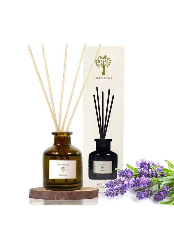 PRISTINE The Lavender Dream Reed Diffuser for Home | Fresh Lavender & Eucalyptus Room Fragrance Reed Diffusers, Oil & Room Diffusers with Reeds Stick Set | Perfect Home Fragrance Scent - Image 2