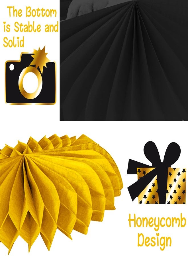 اوموني زينة طاولة على شكل خلية نحل، زينة لحفلة رأس السنة الجديدة 2026، 12 قطعة، زينة رأس السنة الجديدة، زينة طاولة ترحيبية لعام 2026، لوازم احتفالات رأس السنة الجديدة 2026 - Image 4