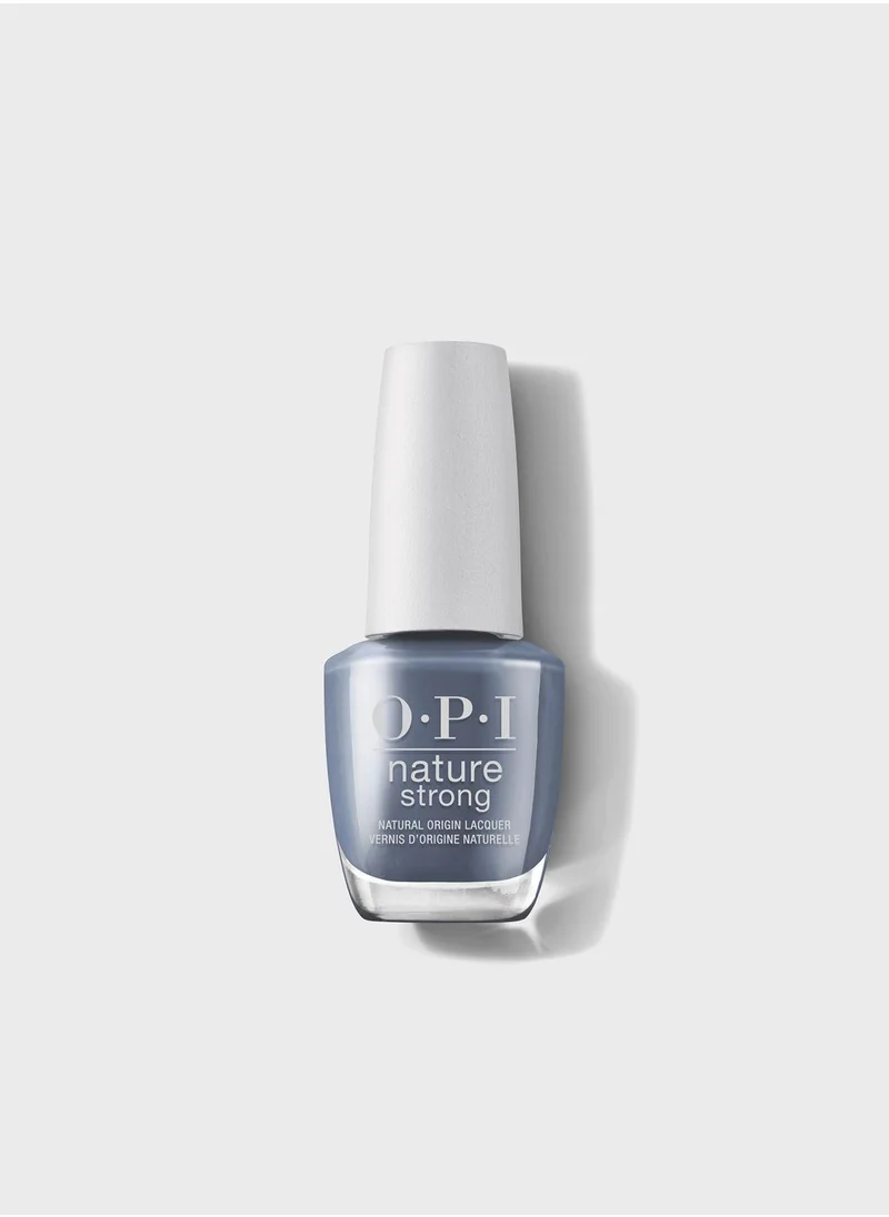 OPI Nature Strong Nail Polish, Force of Nailture, Blue Nail Polish