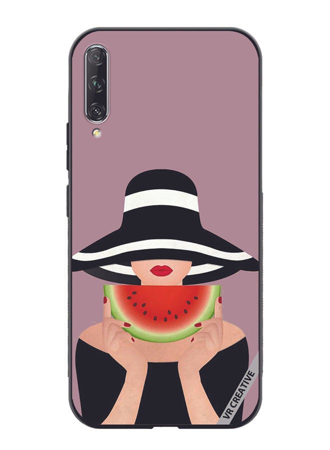 VR CREATIVE Protective Case Cover For Huawei Nova Y9S Girl With Watermelon Design Multicolour - Image 1