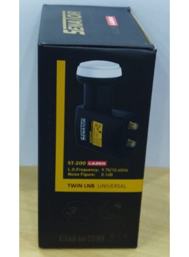 SENATOR LAZER ST-200 TWIN  UNIVERSAL GOLD F-CONNECTOR - Image 2