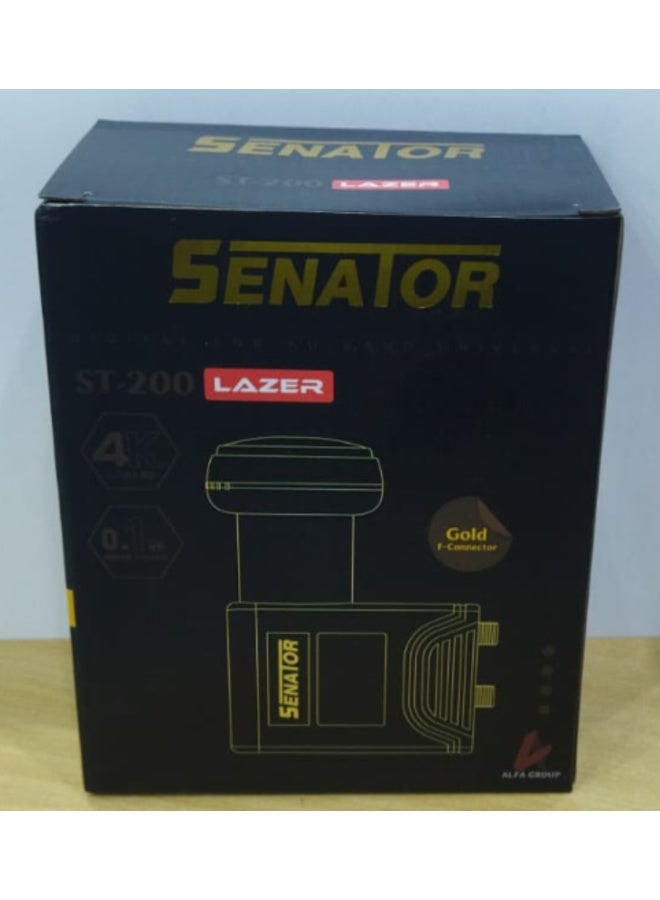 SENATOR LAZER ST-200 TWIN  UNIVERSAL GOLD F-CONNECTOR - Image 1