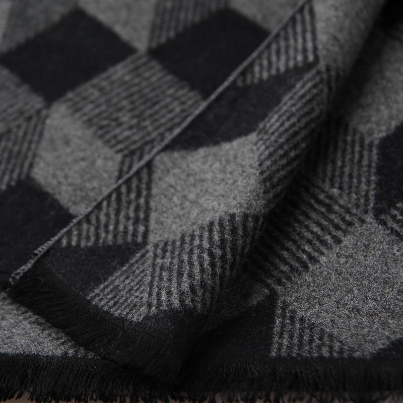 EP Mode Men's Winter Scarf, Cashmere Feel, Super Soft & Warm - Image 5