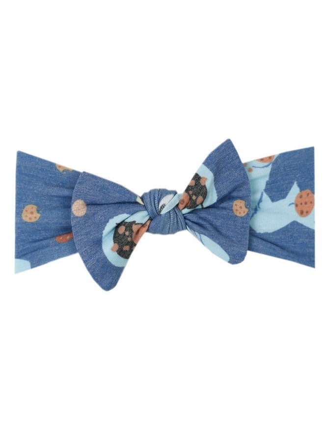 Copper Pearl Baby Bows: Stylish Headbands for Baby Girls, Premium Soft and Stretchy Baby Headbands, Perfect for Newborns, Trendy Designs - Cookie Monster - Image 1