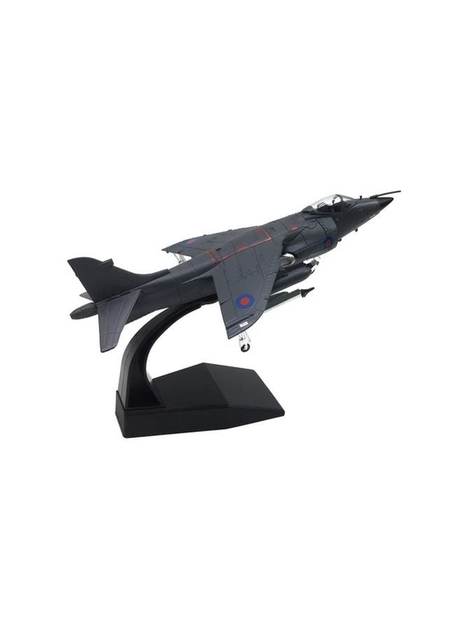 Gray 1 72 Scale Sea Harrier Jet Royal Air Force Fighter Diecast Aircraft Model Military Display Collection - Image 1