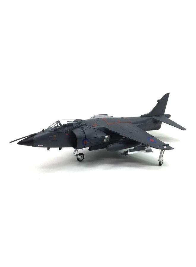 Gray 1 72 Scale Sea Harrier Jet Royal Air Force Fighter Diecast Aircraft Model Military Display Collection - Image 5