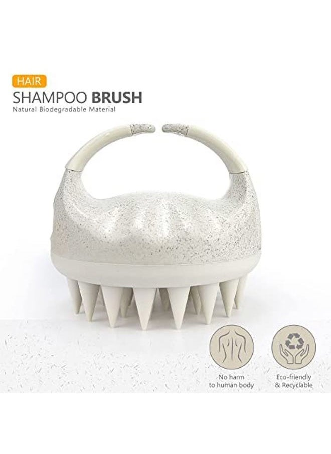 Sndyi 2 Pcs Scalp Massager Shampoo Brush, Scalp Scrubber with Soft Silicone Bristles, Scalp Exfoliator for Dandruff Removal, Scalp Massager for Hair Growth, Wet Dry Hair Brush for Scalp Care  - Image 3